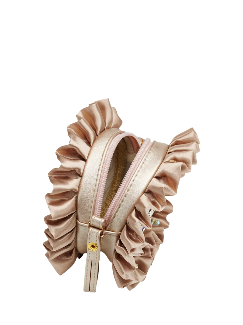 Stych kids gold unicorn frill bag - British product