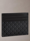 Calvin Klein monogram card holder black (British brand)