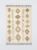 John Lewis Zahar Berber rug white multi 120x180cm, imported from the UK