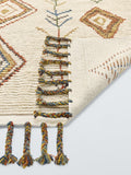 John Lewis Zahar Berber rug white multi 120x180cm, imported from the UK