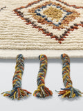 John Lewis Zahar Berber rug white multi 120x180cm, imported from the UK