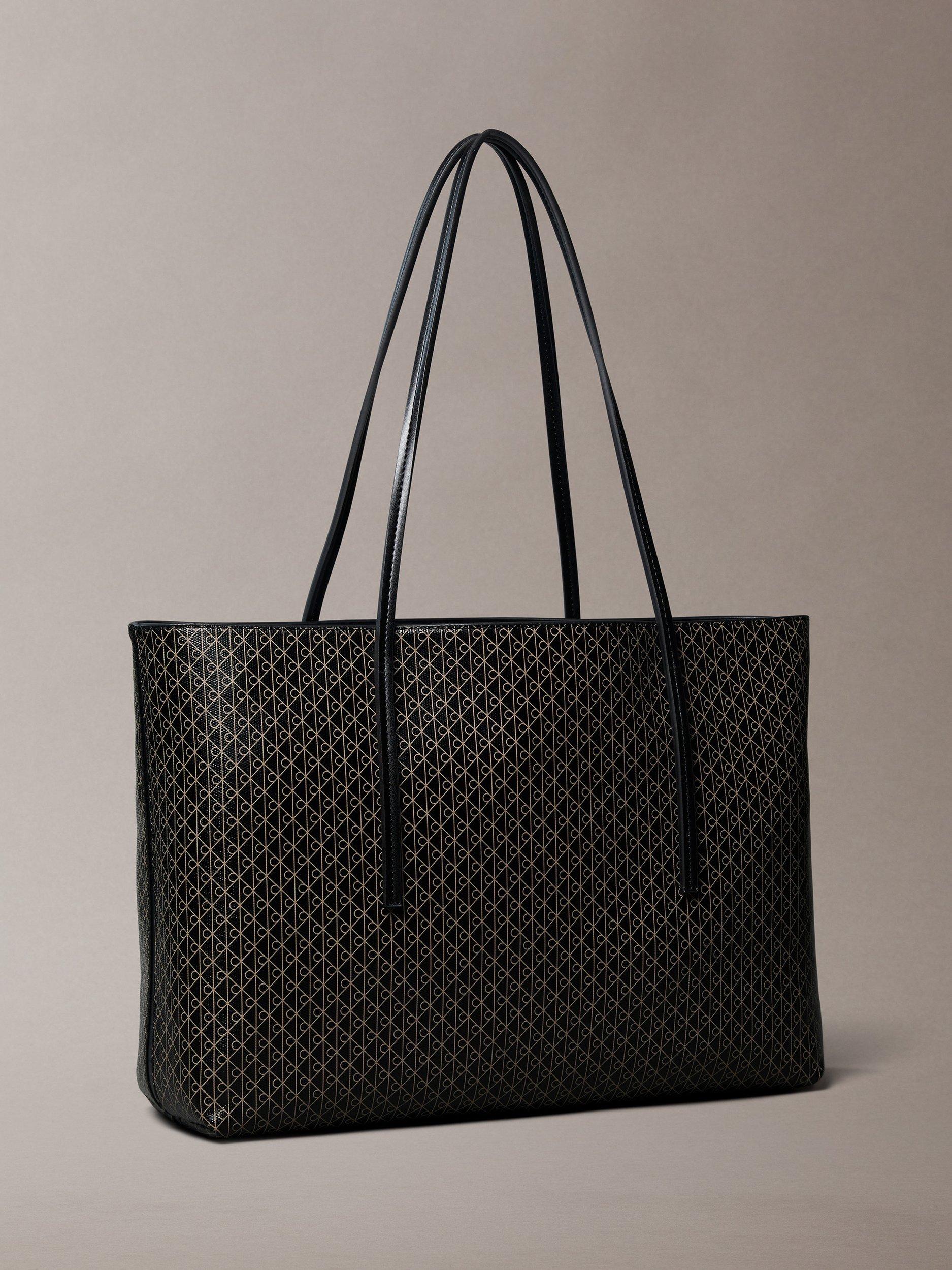 Calvin Klein tote bag black with pouch, UK version