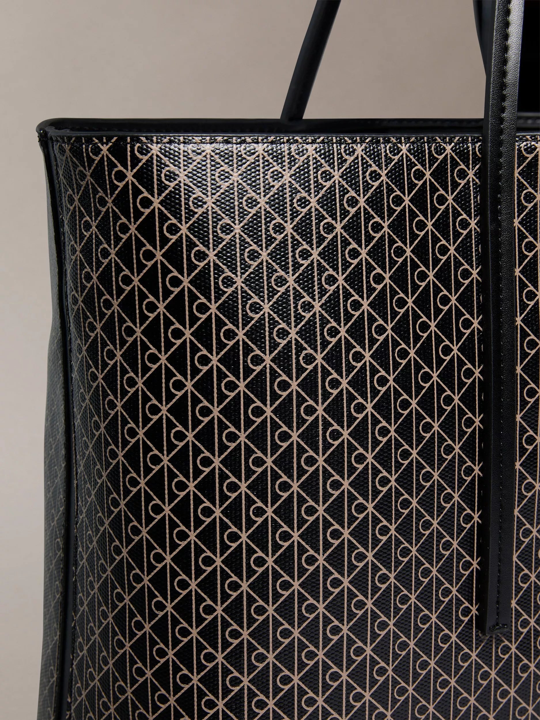 Calvin Klein tote bag black with pouch, UK version