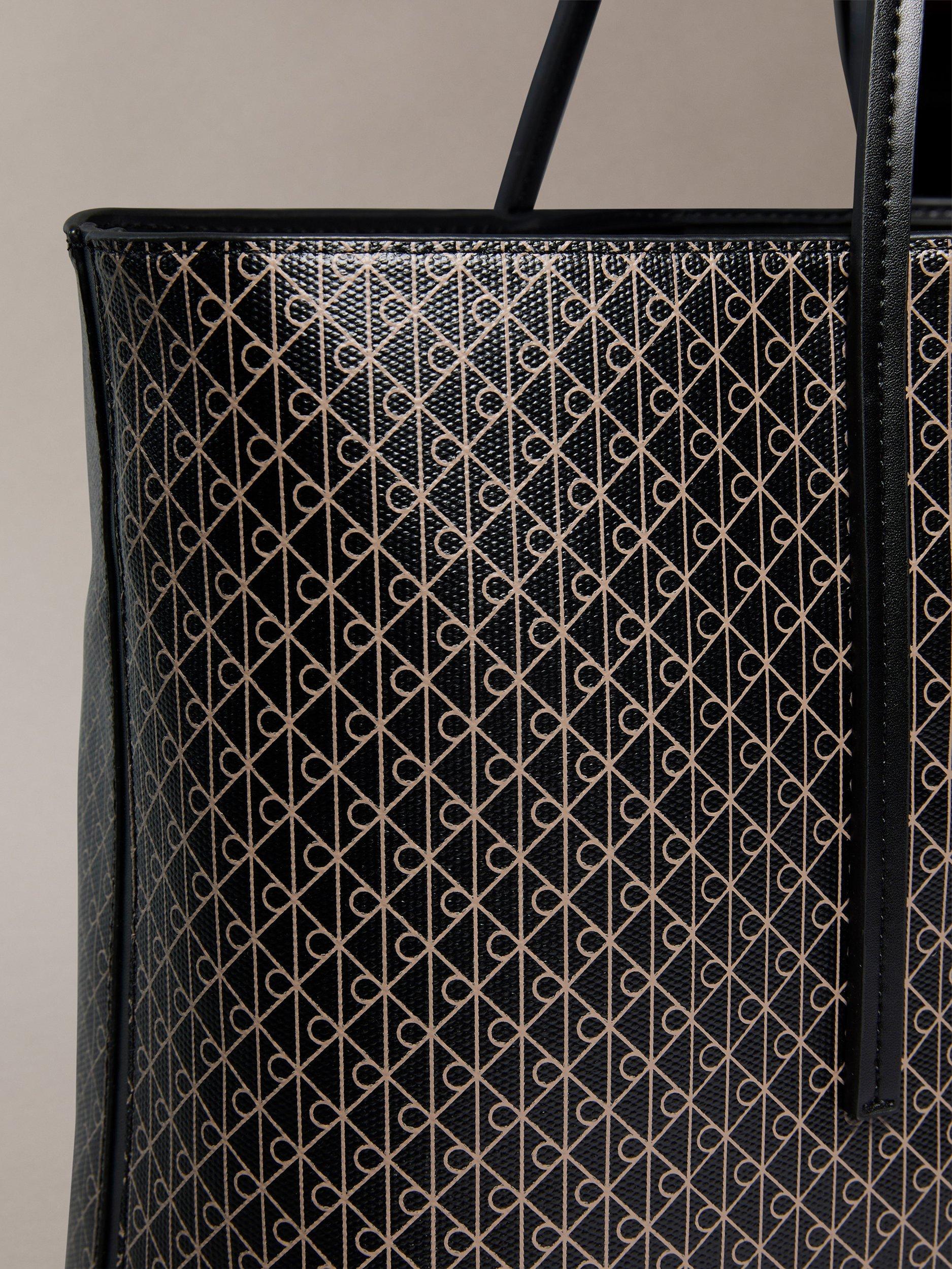 Calvin Klein tote bag black with pouch, UK version