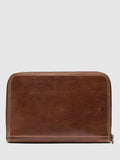 Rodd & Gunn Picton medium leather file in cognac - British product