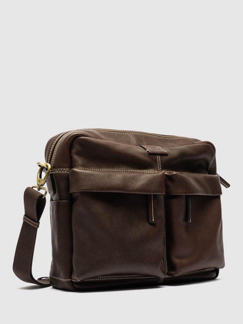 Rodd & Gunn Drury messenger bag chocolate - UK version