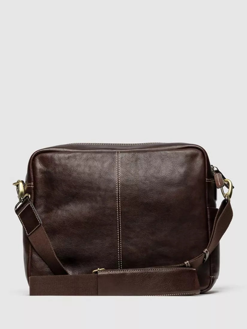Rodd & Gunn Drury messenger bag chocolate - UK version