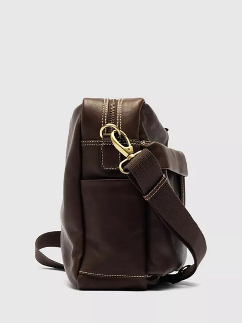 Rodd & Gunn Drury messenger bag chocolate - UK version