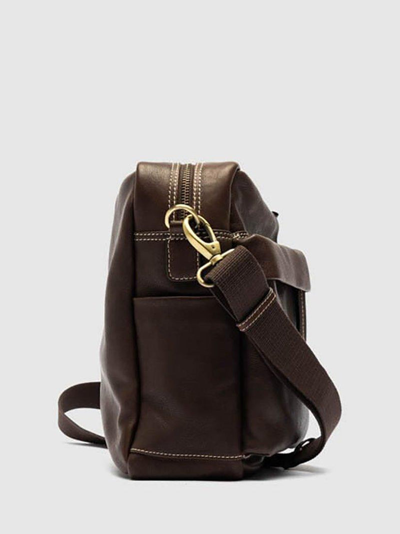 Rodd & Gunn Drury messenger bag chocolate - UK version