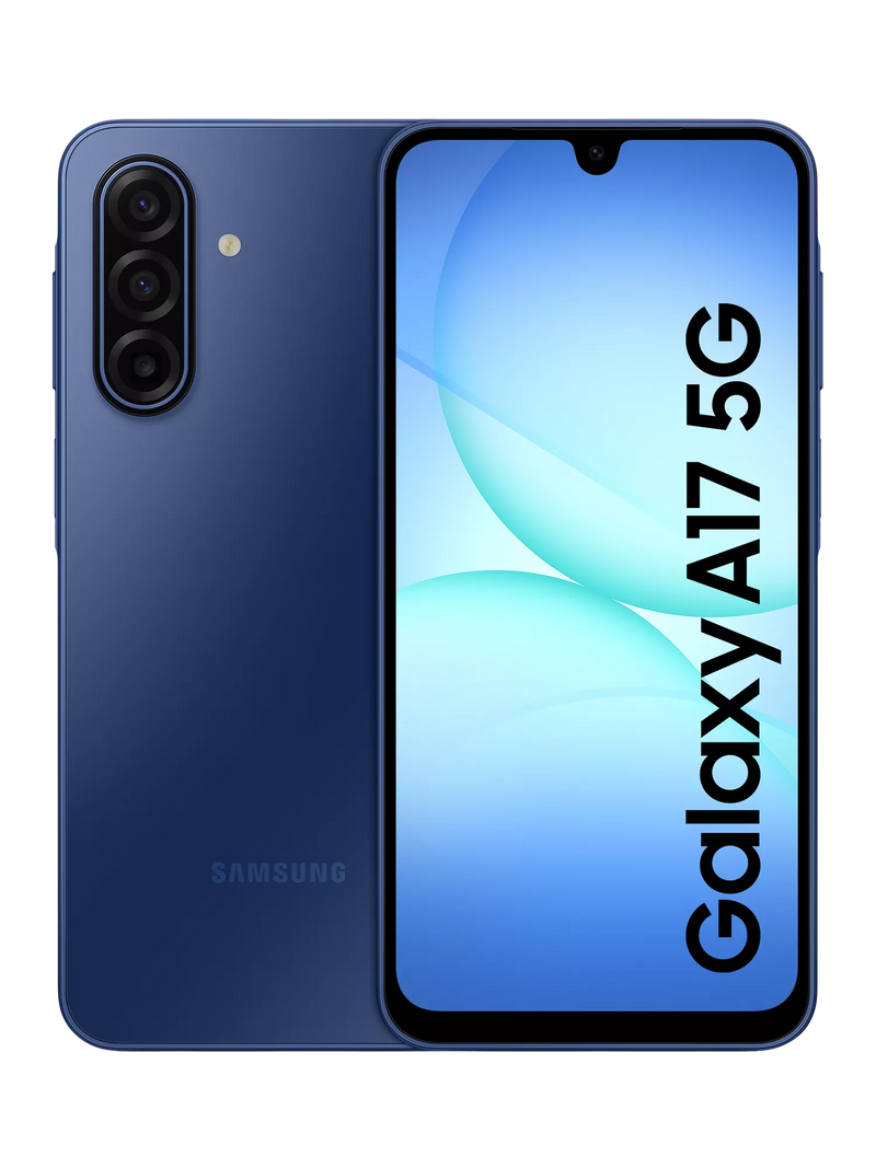 Samsung Galaxy A17 5G Smartphone, Android, 6.7”, 4GB RAM, 5G, SIM Free, 128GB, Blue