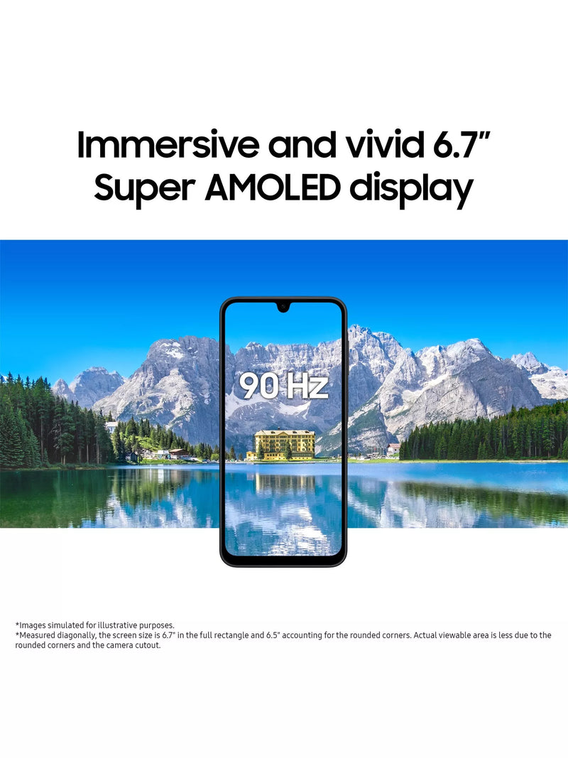 Samsung Galaxy A17 5G smartphone 128GB, imported from the UK