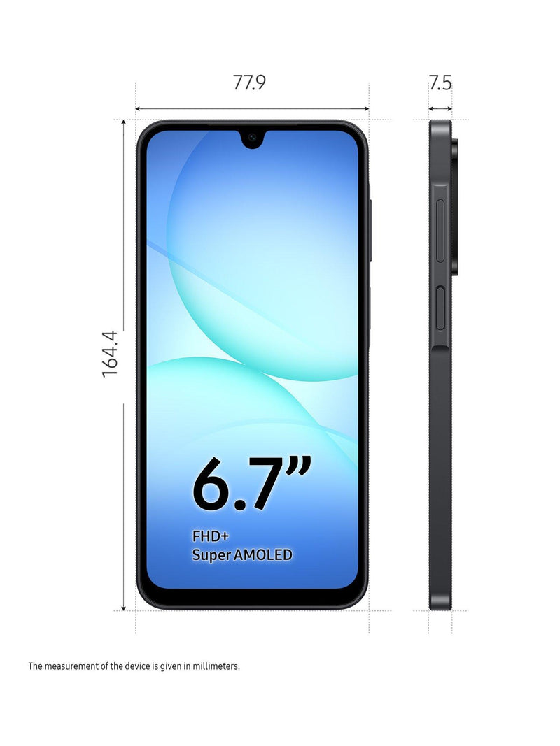 Samsung Galaxy A17 smartphone 128GB, imported from the UK
