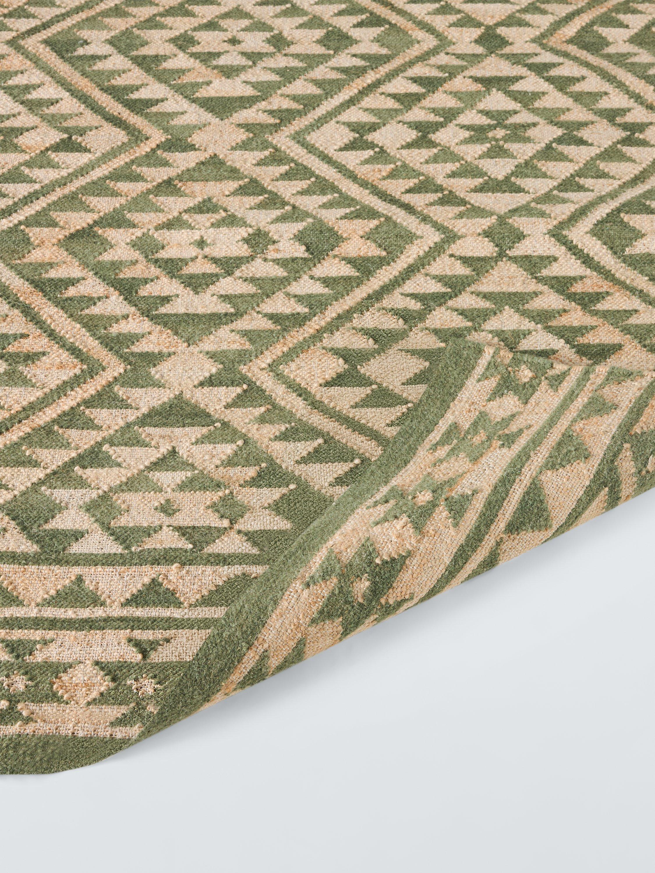 John Lewis Khira Kelim hand woven jute blend rug, UK version