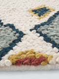 John Lewis Omar Berber rug white blue 180x120cm, UK version