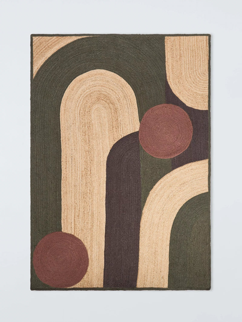 John Lewis Arcade hand woven jute rug 180x120cm, UK version