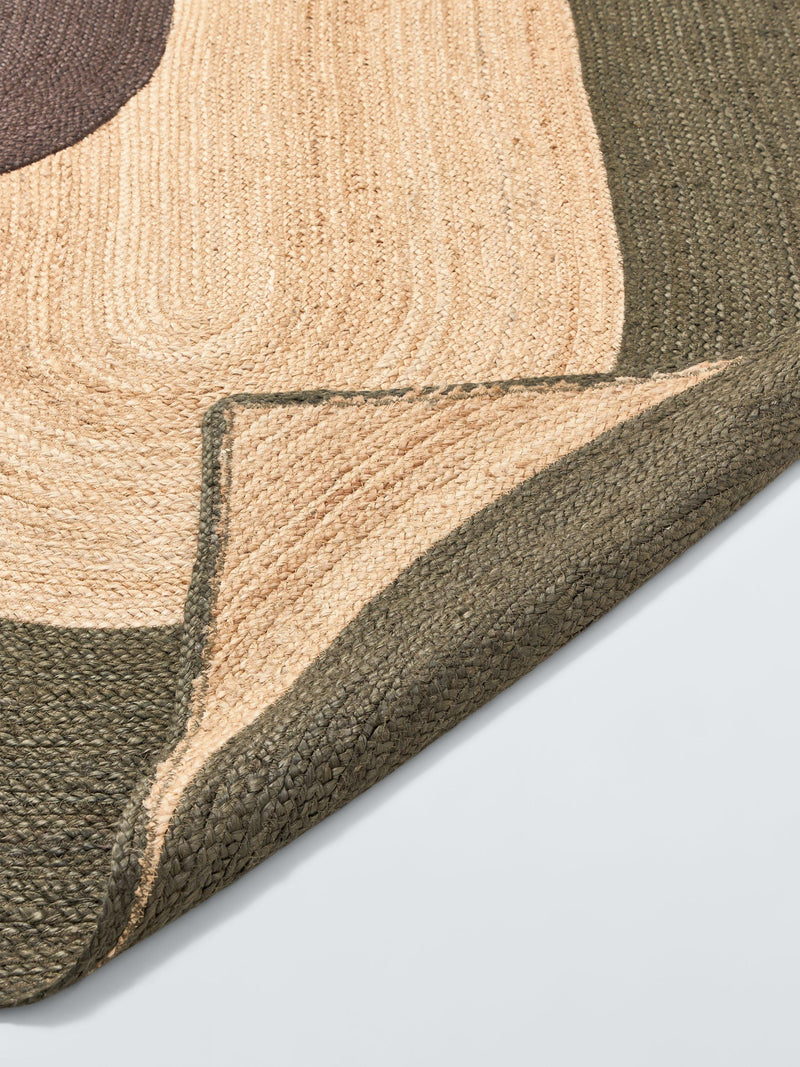 John Lewis Arcade hand woven jute rug 180x120cm, UK version