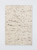 John Lewis Brook Chunky Hand Woven Wool Rich Rug, Natural, L140 x W80 cm