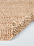 John Lewis chunky hand woven jute rug 180x120cm, imported from the UK