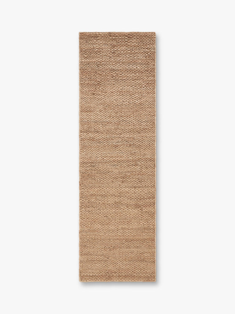 John Lewis chunky hand woven jute rug 180x120cm, imported from the UK