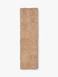 John Lewis jute hand-woven rug diamond texture 180x120cm, imported from the UK