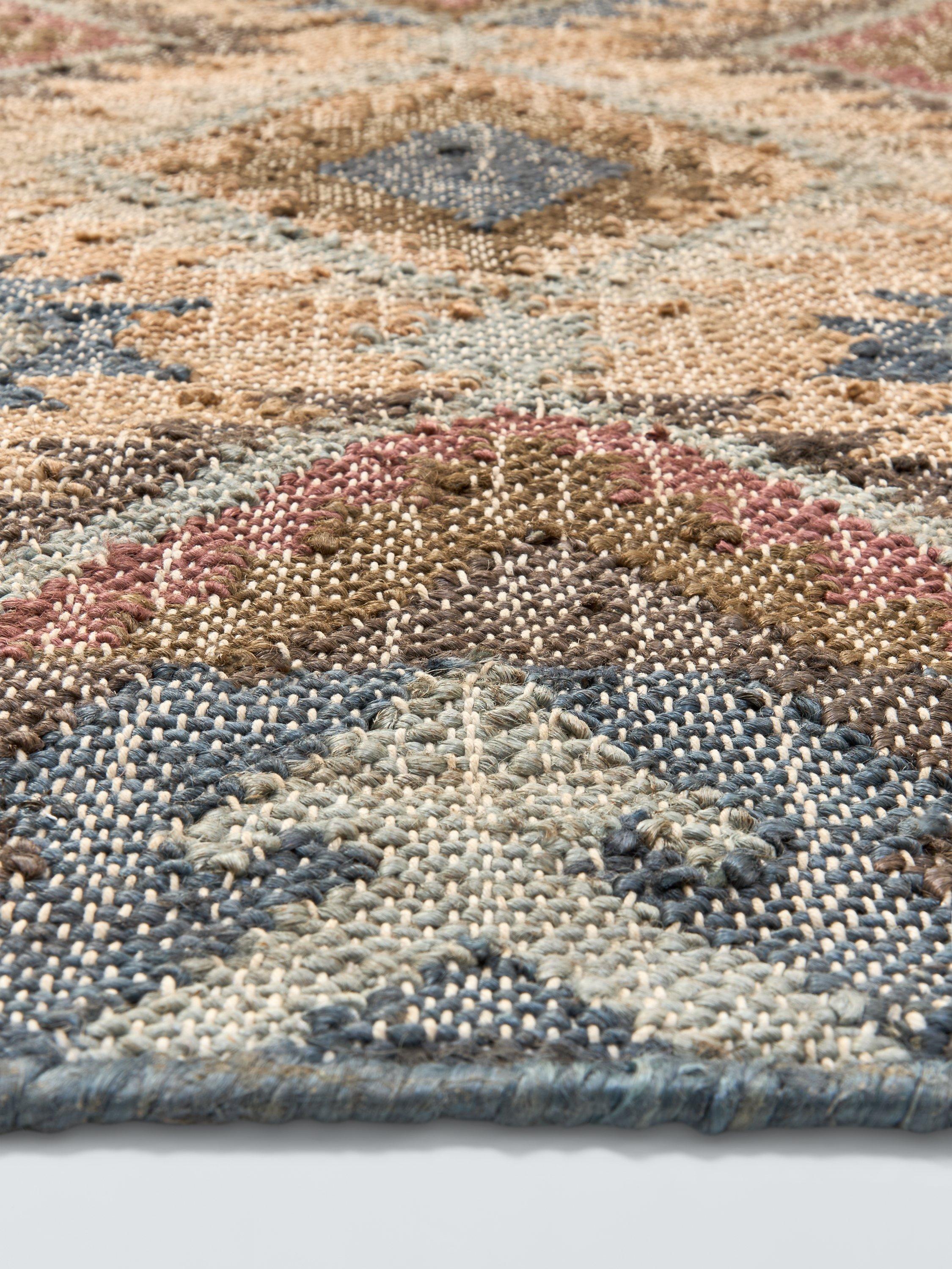 John Lewis Narin Kelim jute rug multi 180x120cm (British brand)