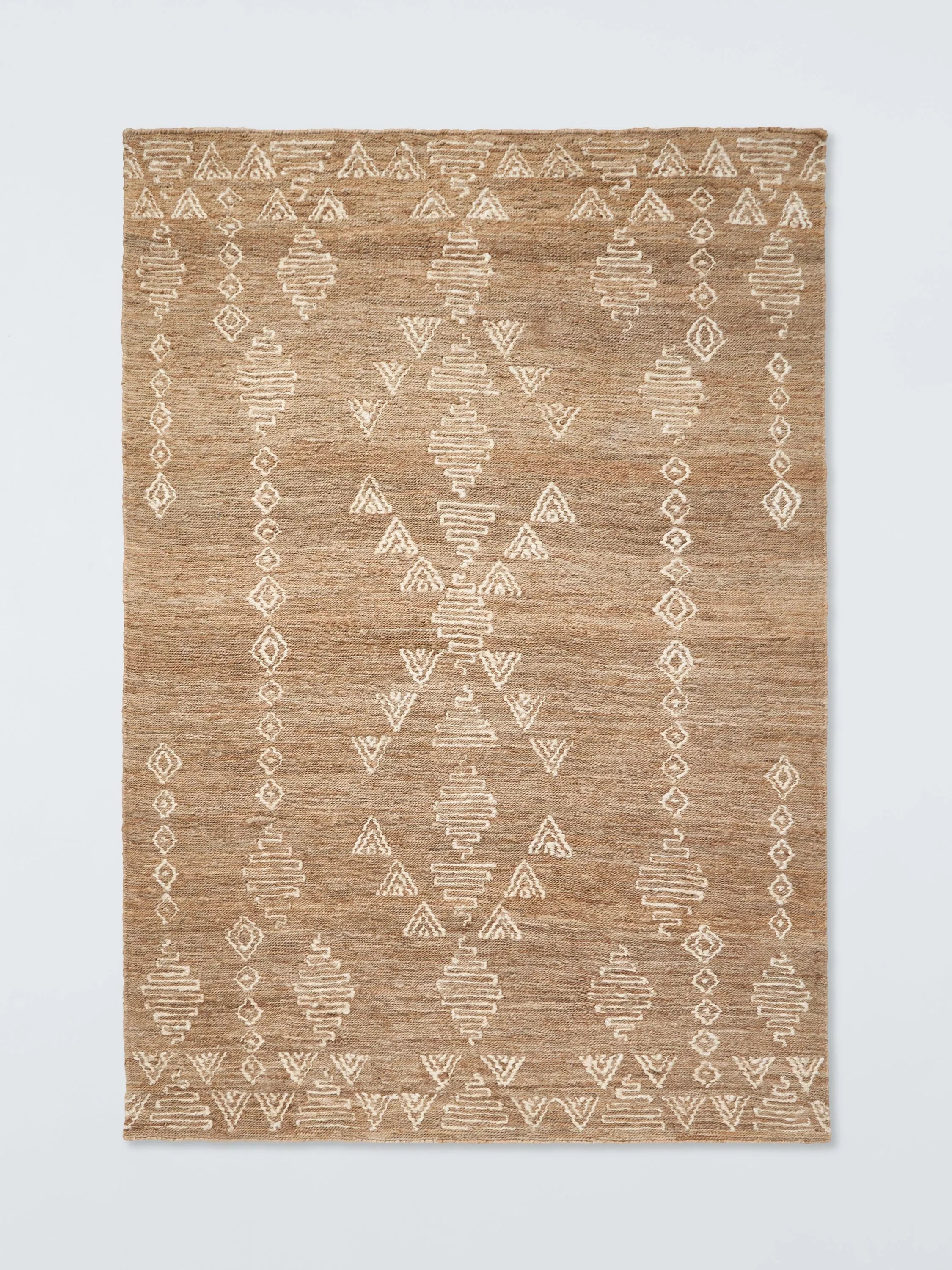 John Lewis Ziya Kelim jute rug multi 180x120cm, UK version