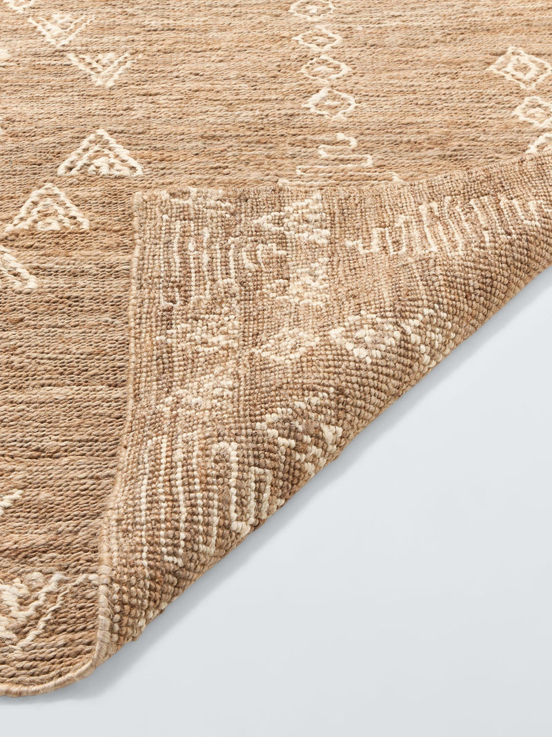 John Lewis Ziya Kelim jute rug multi 180x120cm, UK version