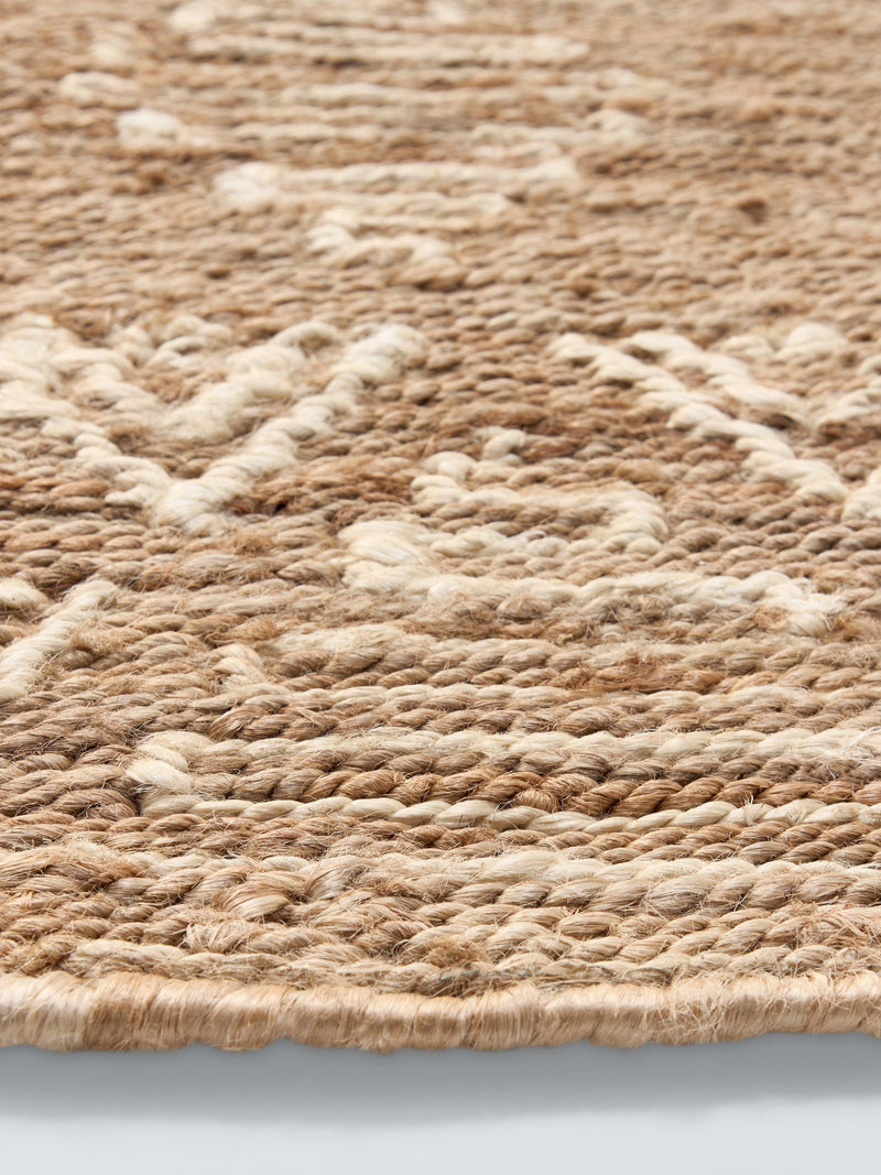 John Lewis Ziya Kelim jute rug multi 180x120cm, UK version