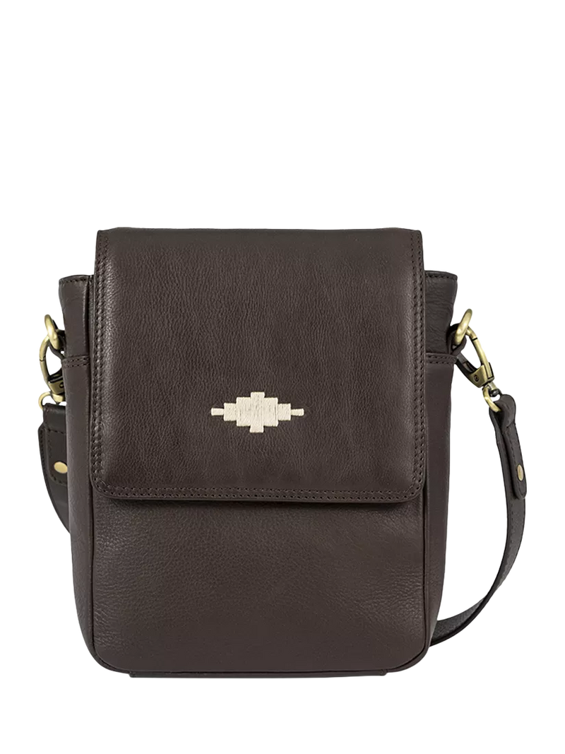 Pampeano Bandolera leather cross body bag, UK version