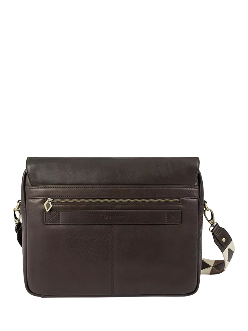 Pampeano Entregar leather messenger bag 33x42cm (British brand)