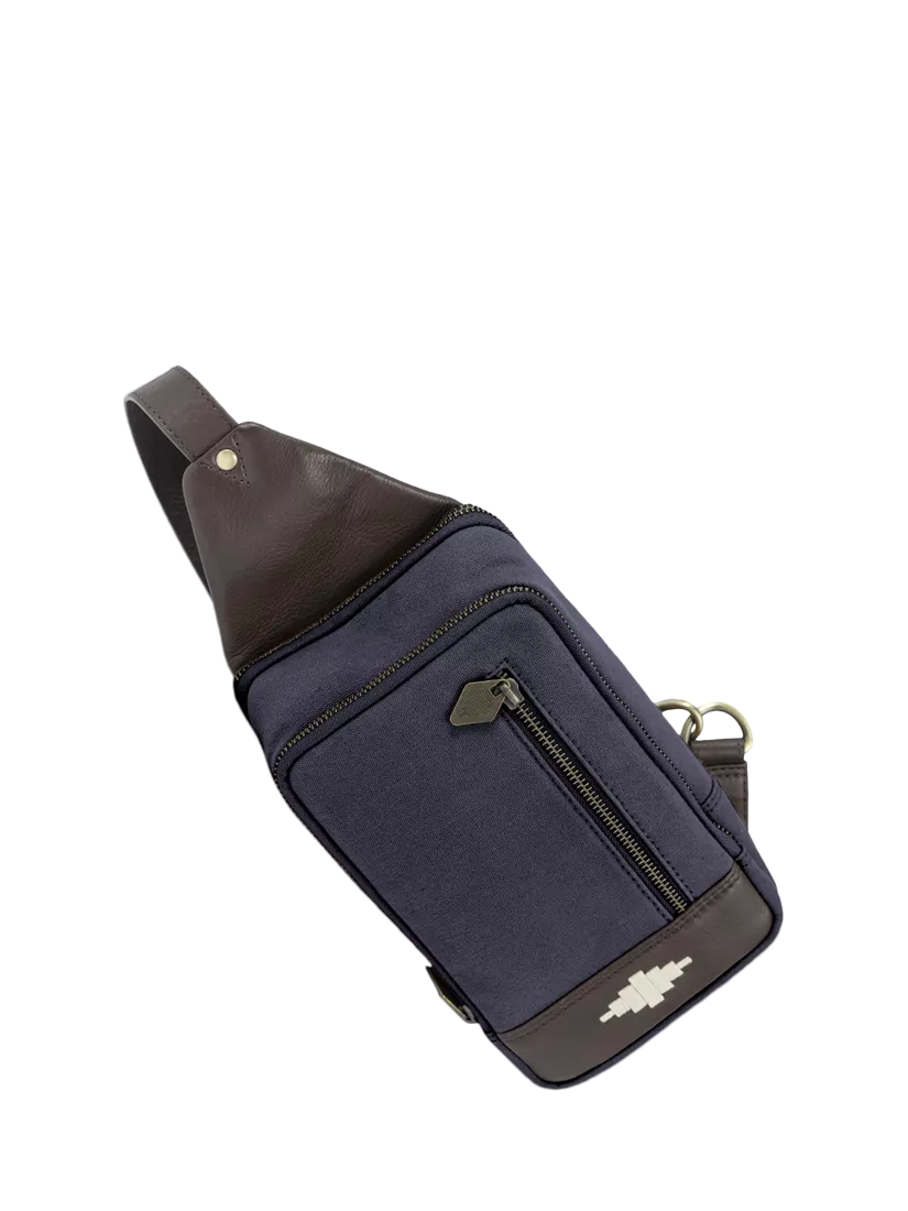 Pampeano Pequeno Sling Bag, Navy, One Size