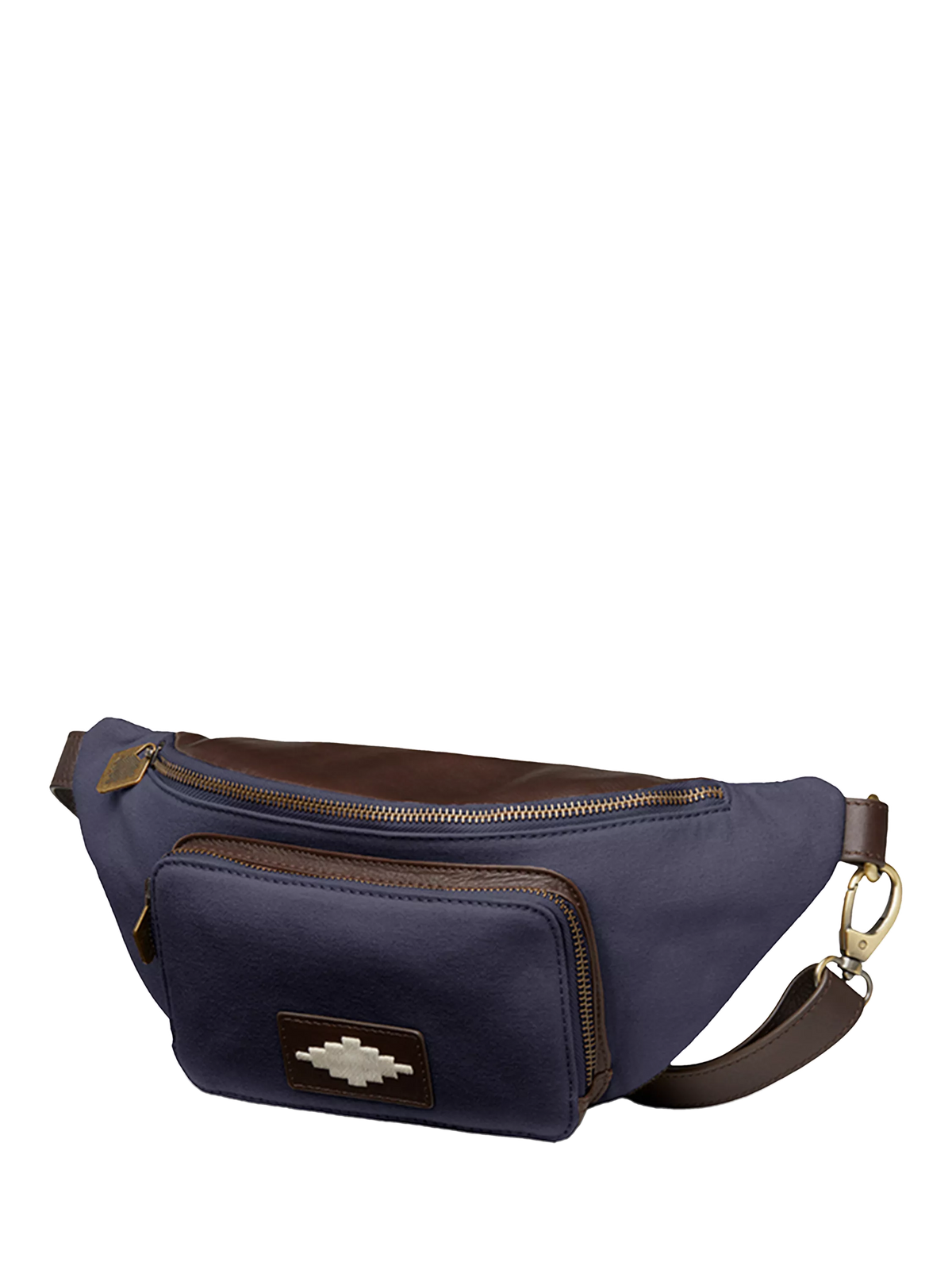 Pampeano Rinonera cross body bag canvas leather, imported from the UK