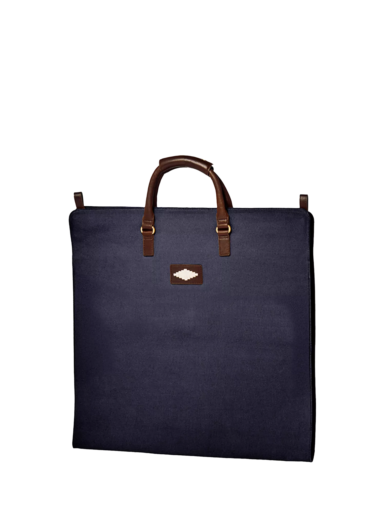 Pampeano Traje garment bag in canvas and leather, UK version