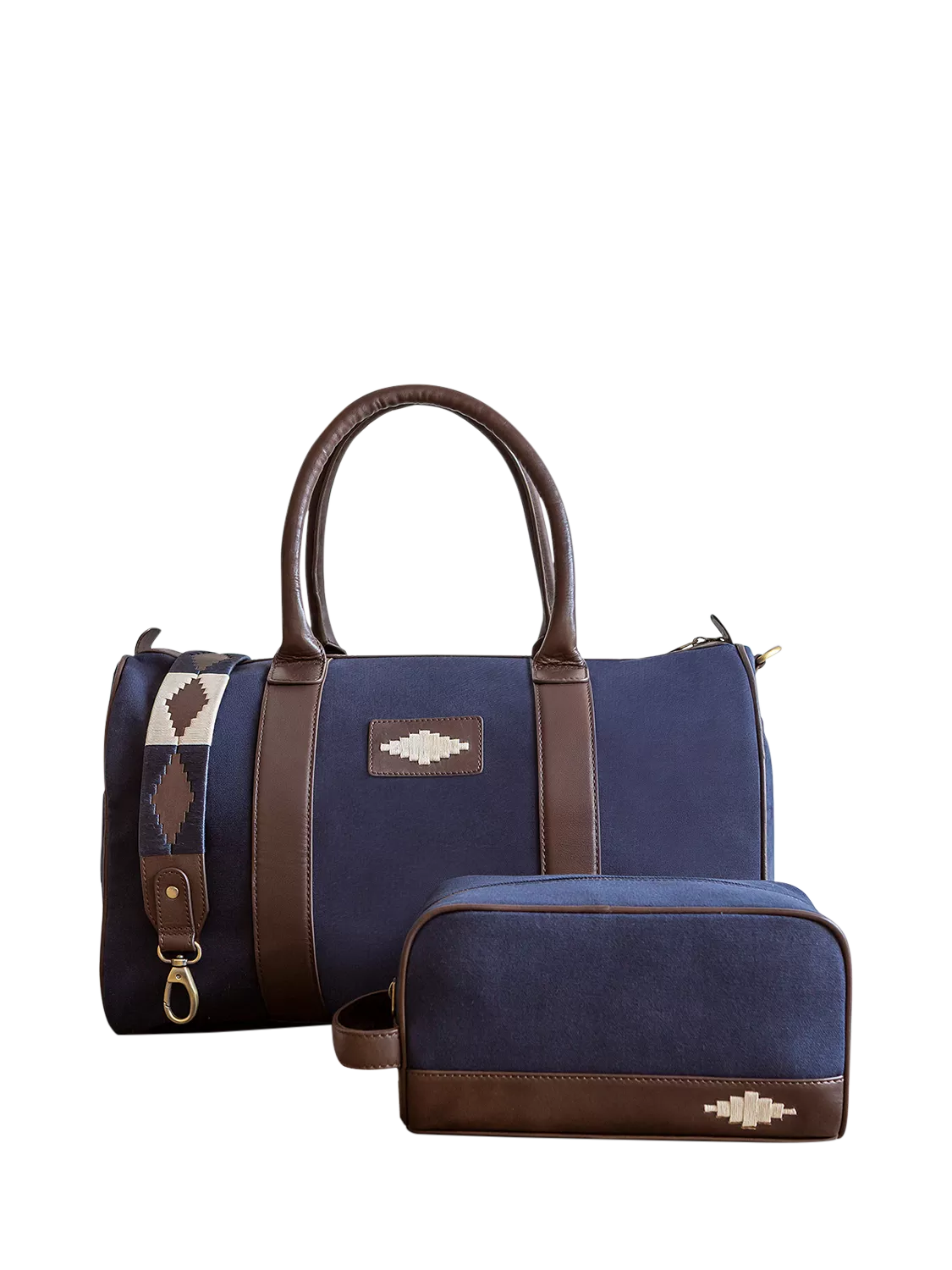 Pampeano Varon duffle bag with brown lining, UK version