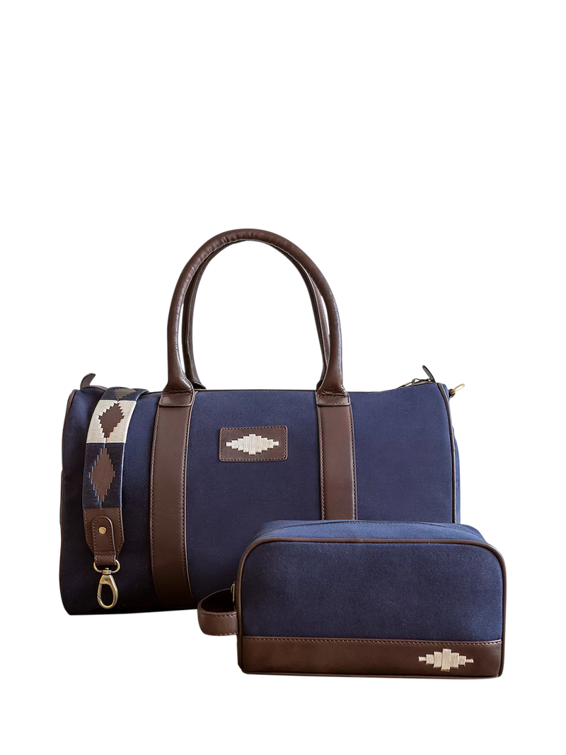Pampeano Varon duffle bag with brown lining, UK version
