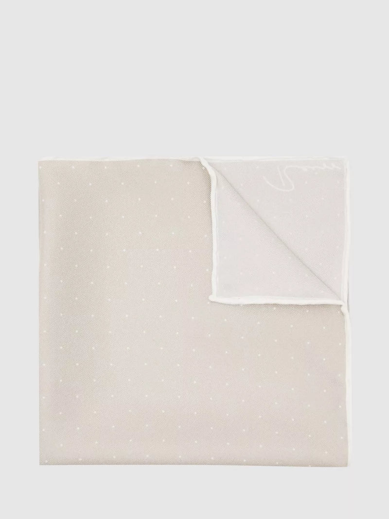 Reiss Liam Silk Pocket Square