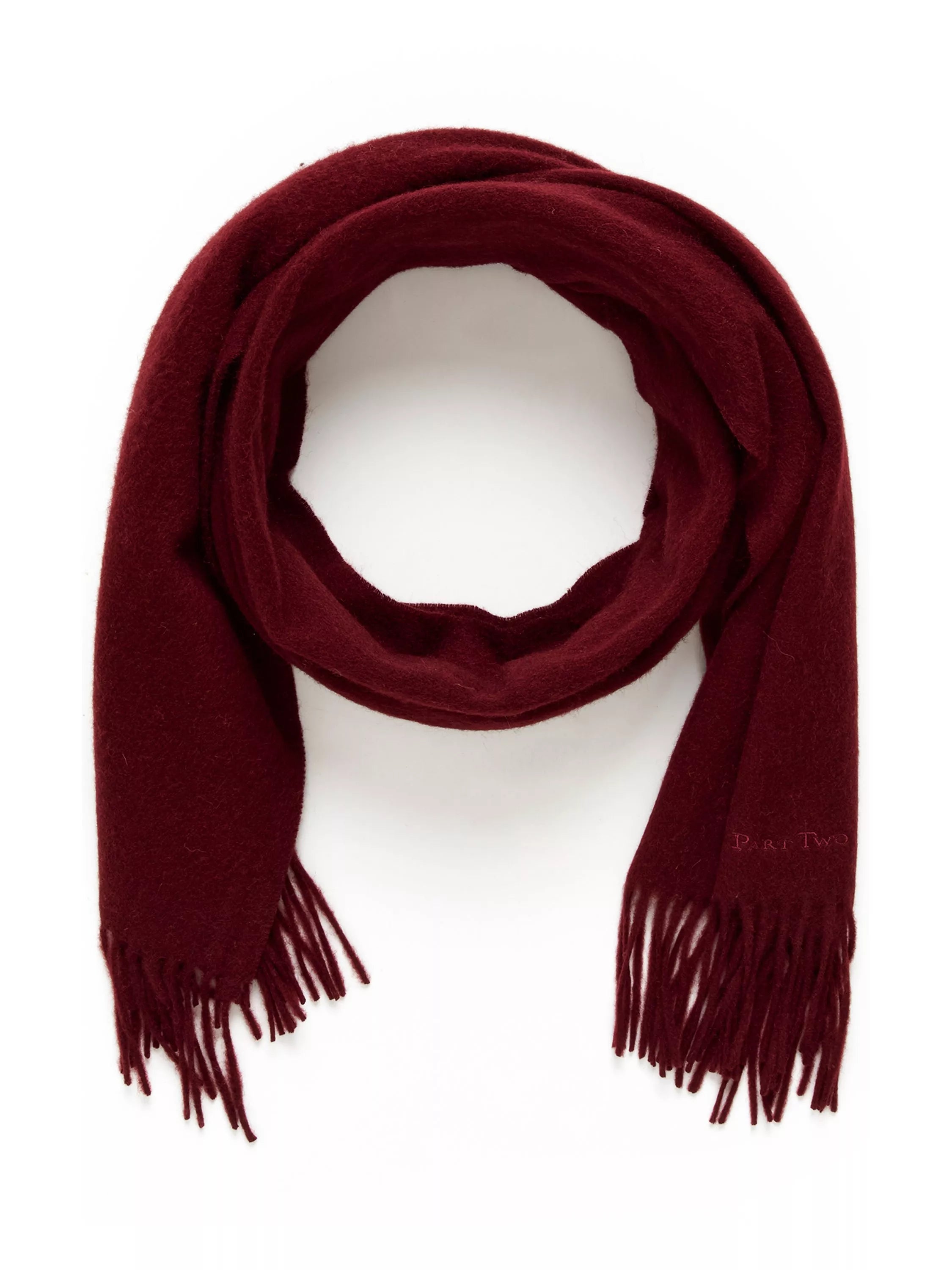 Part Two Kitha Rectangular Pure Wool Scarf 46cm x 182cm