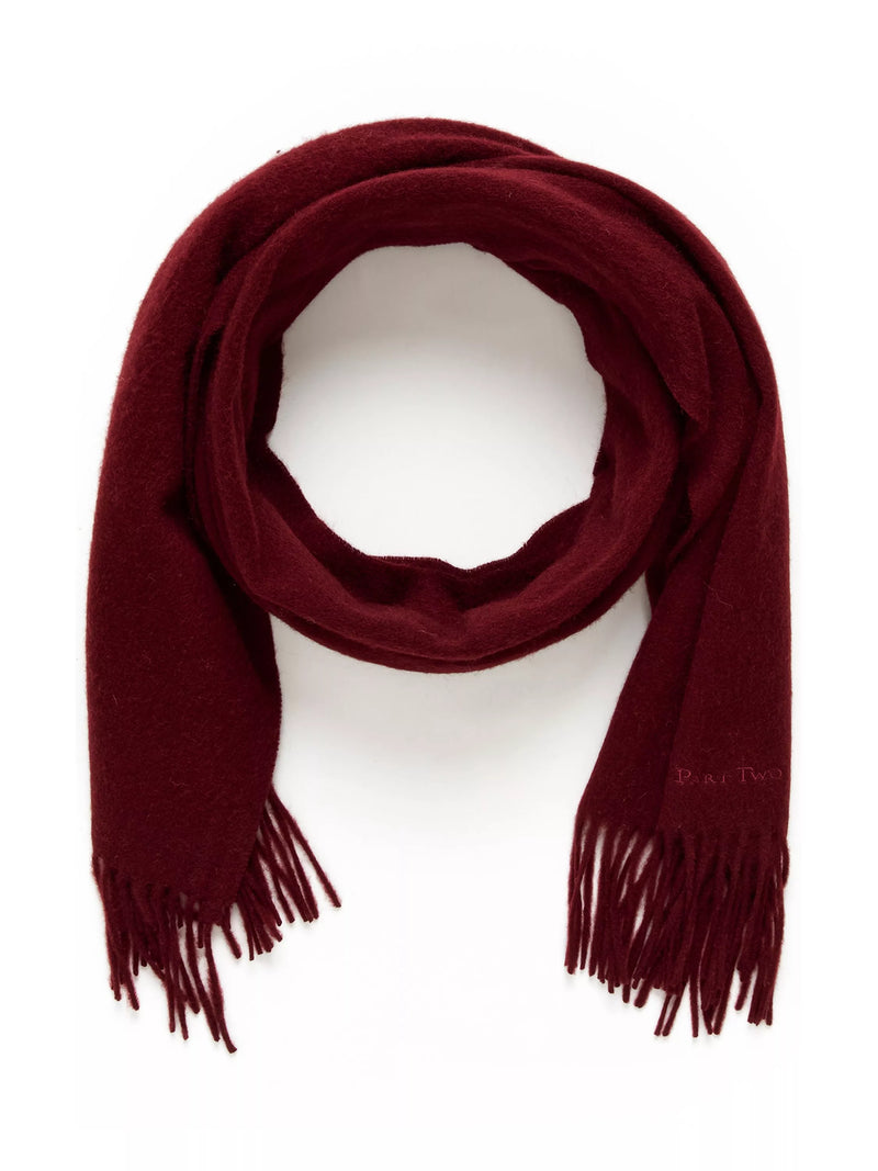 Part Two Kitha Rectangular Pure Wool Scarf 46cm x 182cm