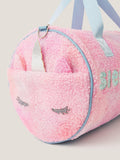 Monsoon faux fur unicorn sleepover duffle bag, UK version