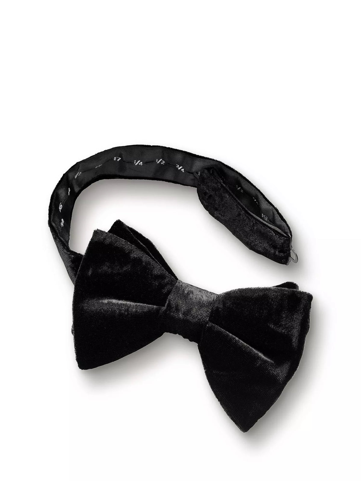 Charles Tyrwhitt black velvet bow tie, imported from the UK
