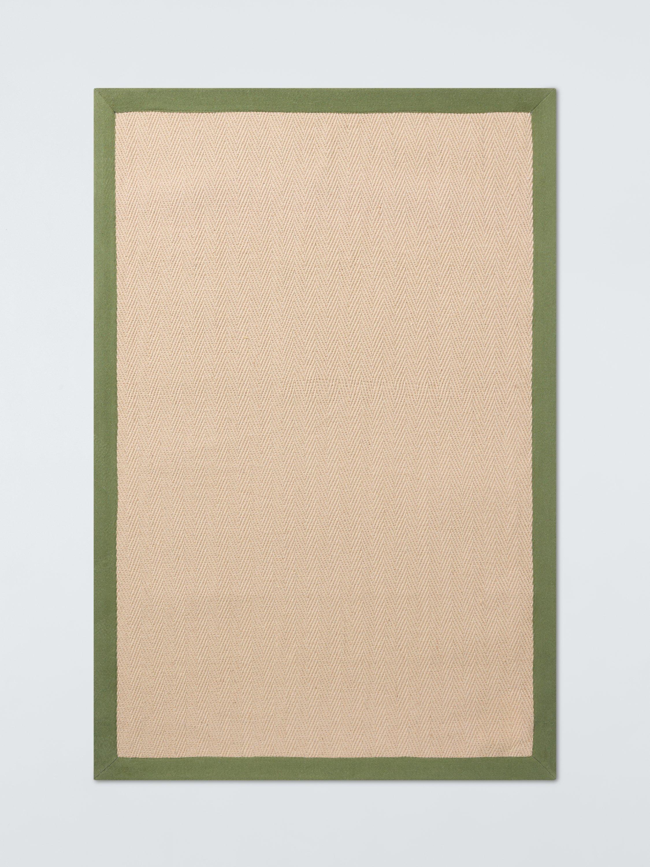 John Lewis herringbone pure jute rug 180x120cm, UK version