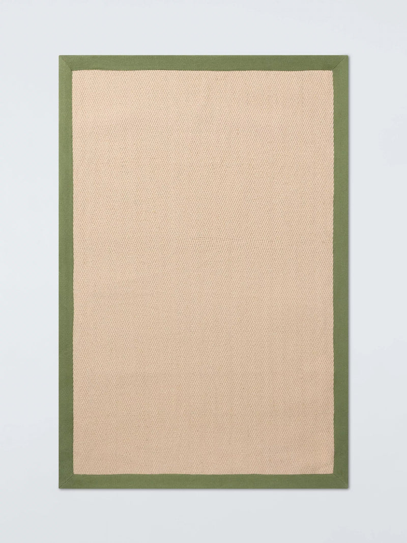 John Lewis herringbone pure jute rug 180x120cm, UK version