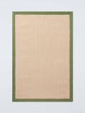 John Lewis herringbone pure jute rug 180x120cm, UK version