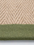 John Lewis herringbone pure jute rug 180x120cm, UK version