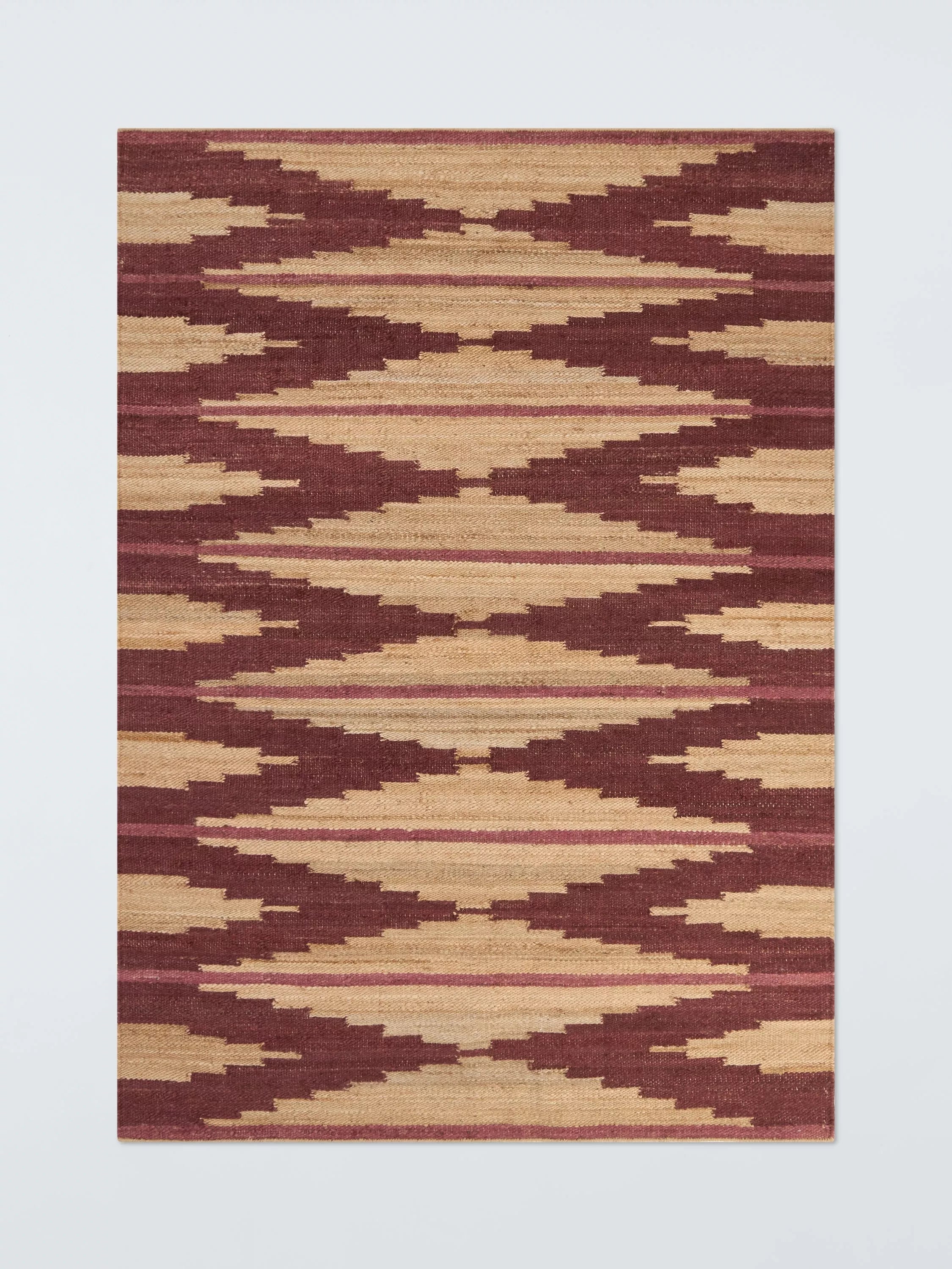 John Lewis Paz hand woven jute rectangular rug, UK version