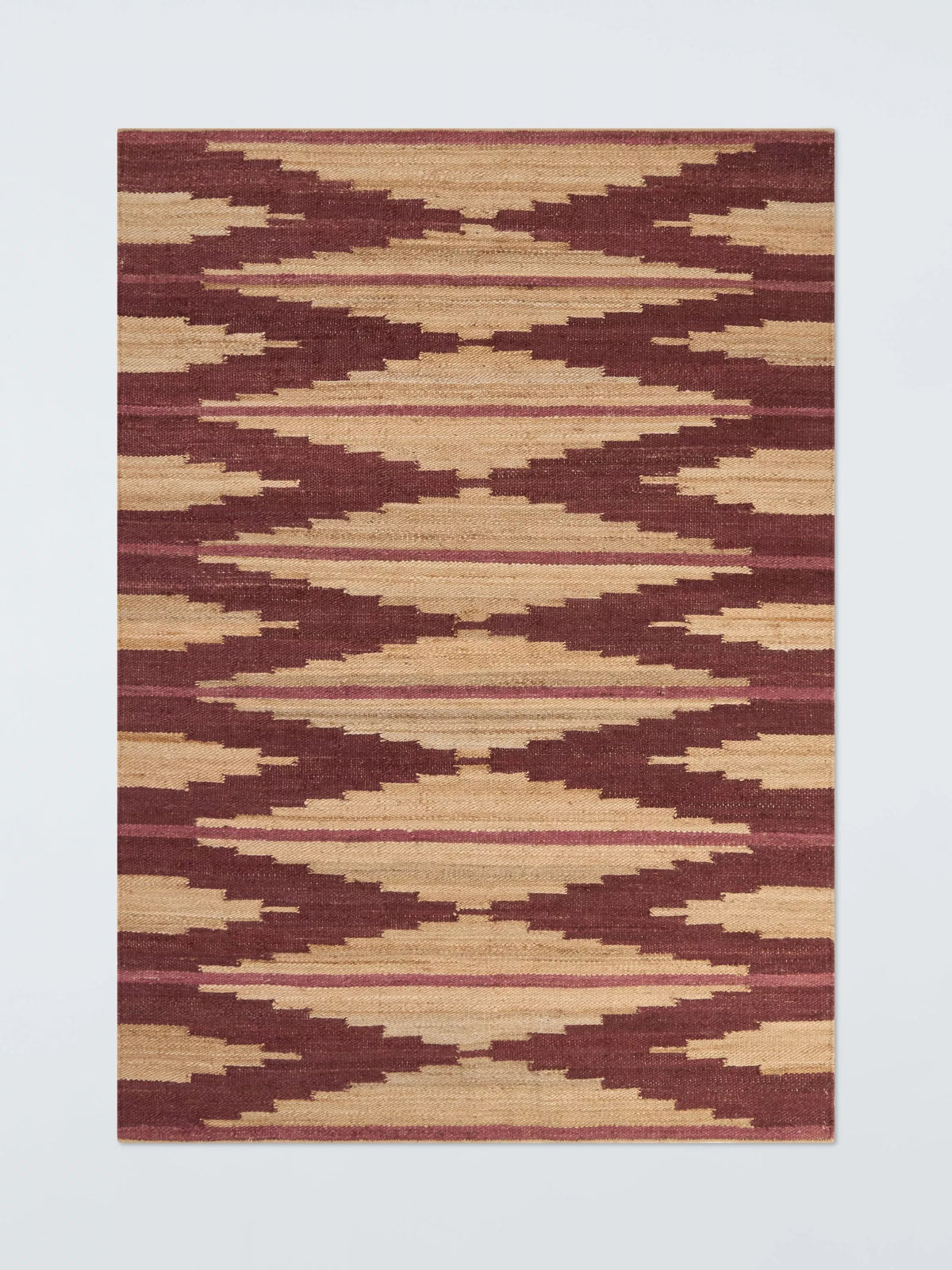 John Lewis Paz hand woven jute rectangular rug, UK version