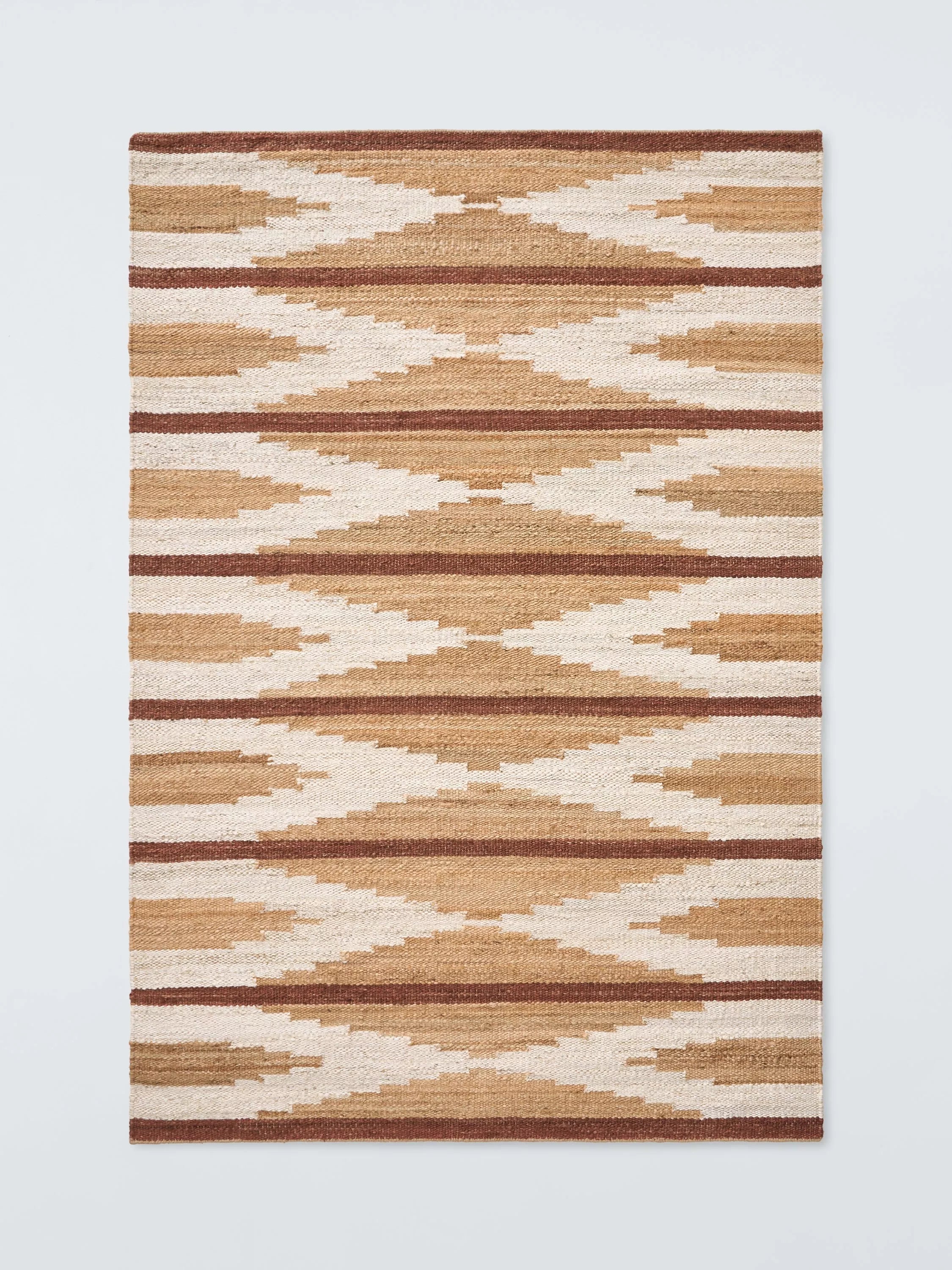 John Lewis Paz Hand Woven Pure Jute Rectangular Rug 180cm x 120cm