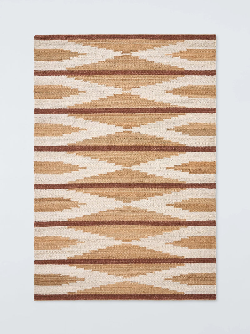 John Lewis Paz Hand Woven Pure Jute Rectangular Rug 180cm x 120cm