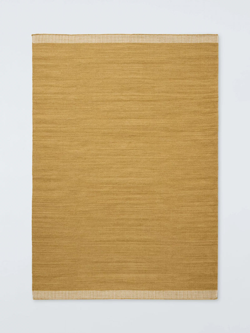 John Lewis Flatwoven Border Hand Woven Wool Rich Runner Rug