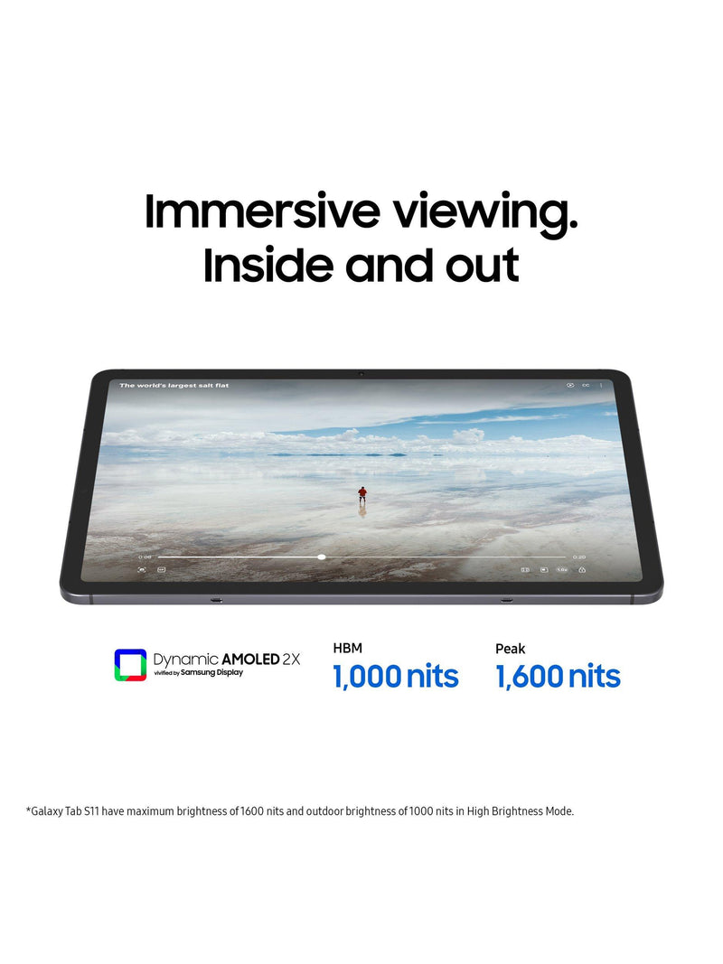 Samsung Galaxy Tab S11 11-inch tablet with S Pen, UK version